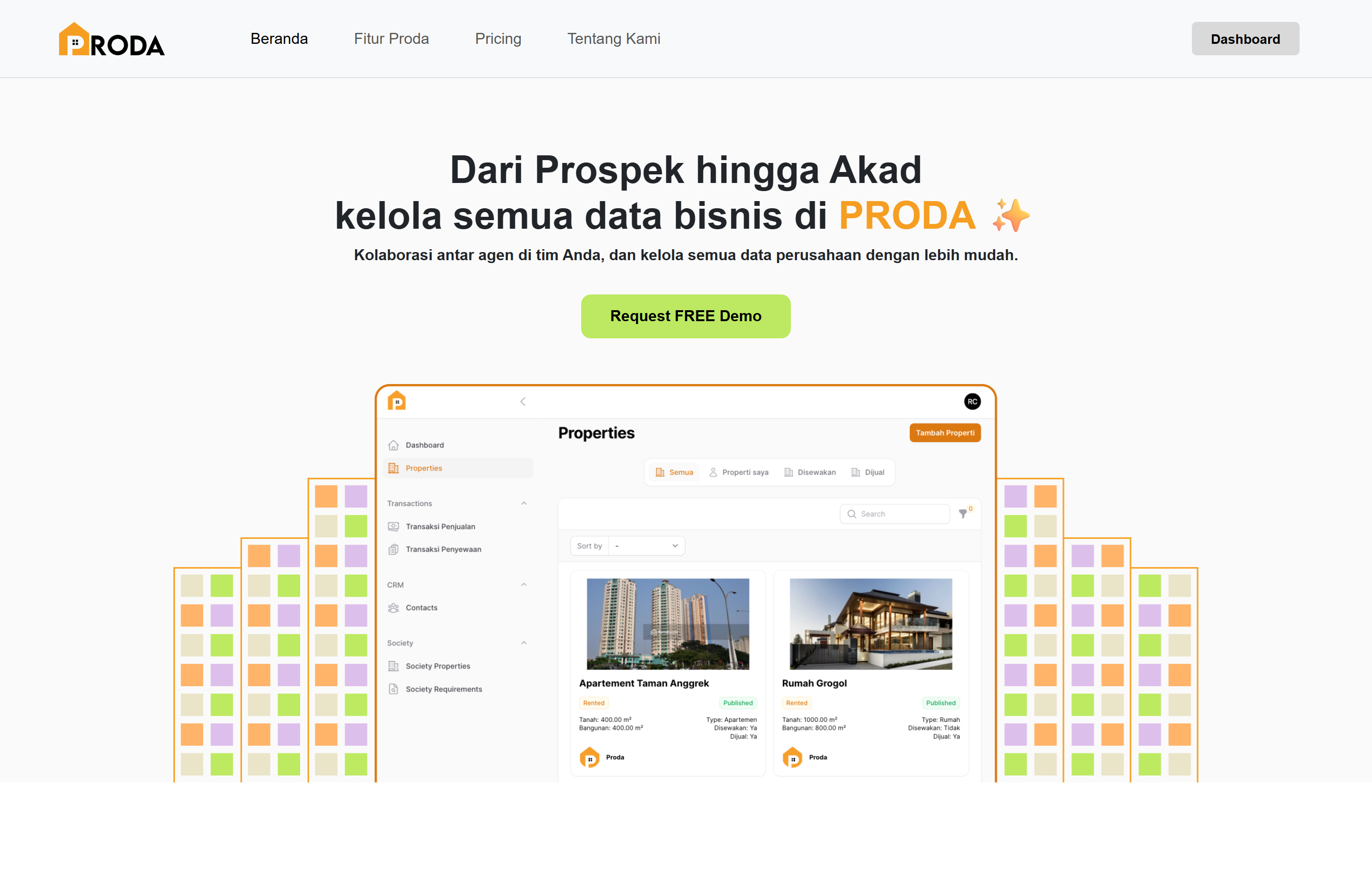 All-in-One Property Management Dashboard