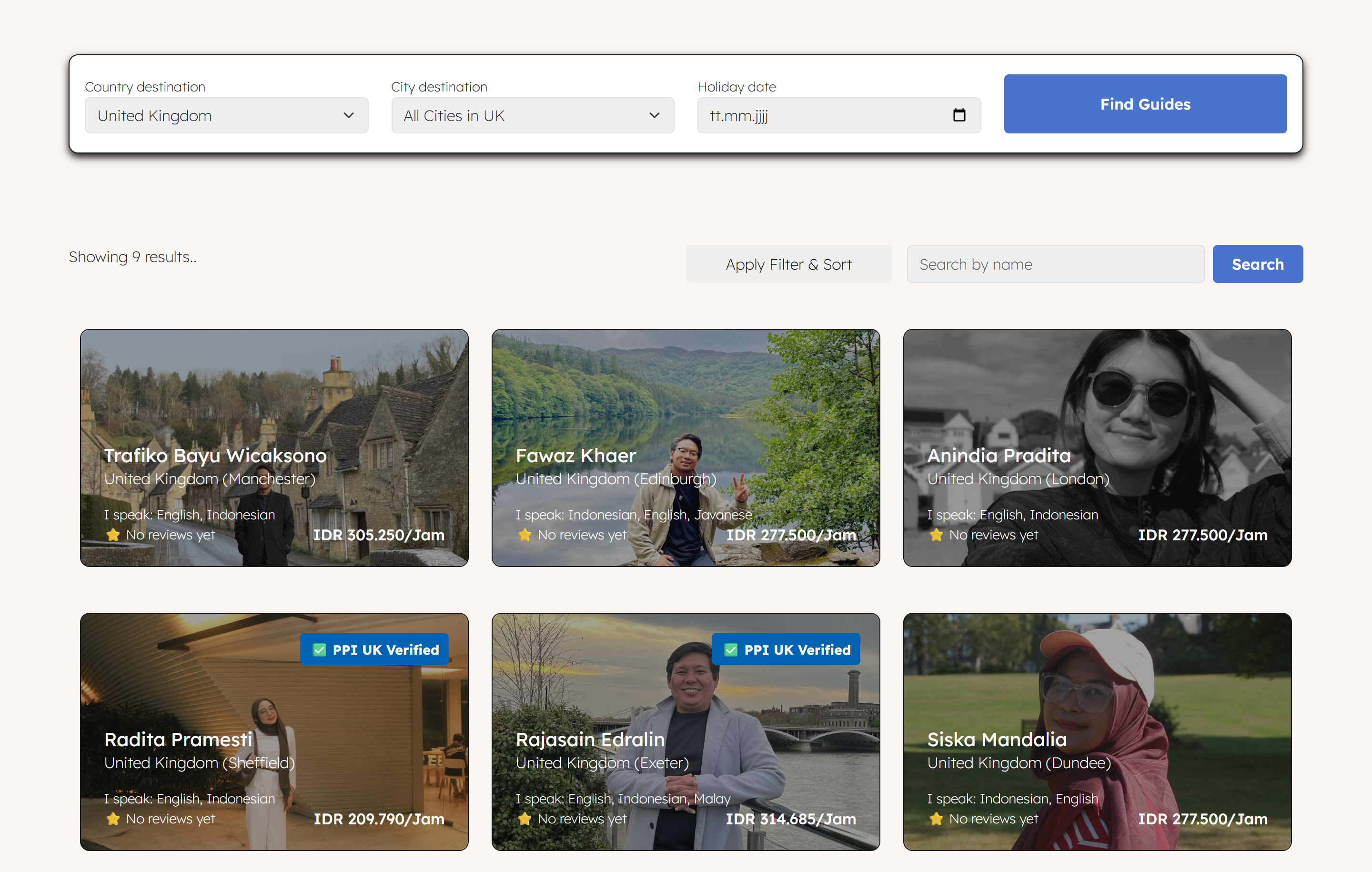 Connecting Travelers with Local Indonesian Tour Guides